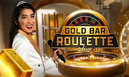 Live casino dealer at a blackjack table